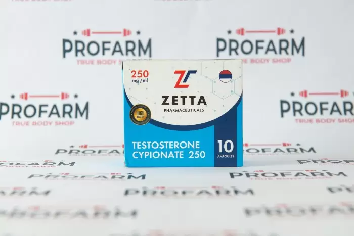 TESTOSTERONE CYPIONATE ZETTA 250mg/ml - цена за 10 ампул
