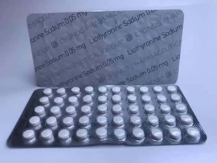 CYGNUS LIOTHYRONINE SODIUM (T3) 10MG/TAB - ЦЕНА ЗА 50ТАБ