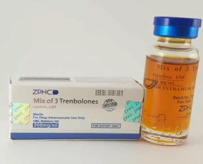 ZPHC Mix of 3 Trenbolones U.S.P  (реплика)  1ml 200mg (три трен), 10 мл.