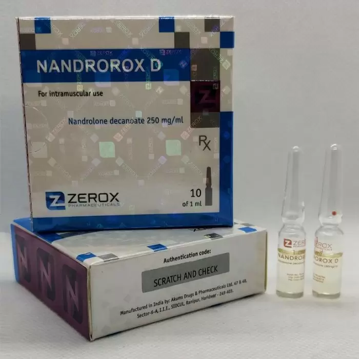 ZZEROX NANDROROX D 250MG/ML - ЦЕНА ЗА 1 АМПУЛУ