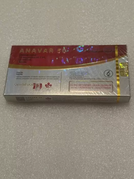 Anavar CanadaBioLabs 50mg/ml 10 ампул