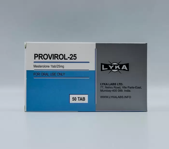 Provirol Lyka.info 25мг\таб 50таб.