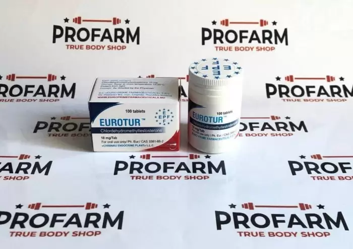 Туринабол EPF EUROTUR 10MG/TAB - ЦЕНА ЗА 100 ТАБ