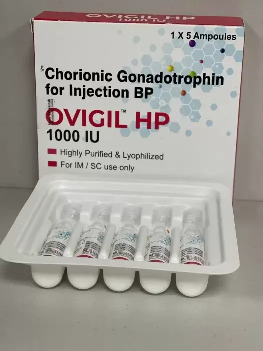 Ovigil HGC HP 1000IU\VIAL 5000ед