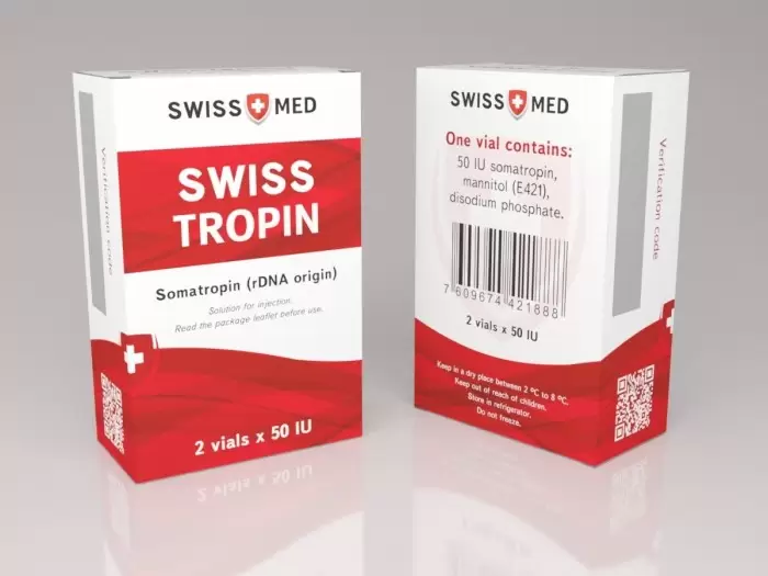 Гормон роста SwissTropin 100ед жидкого гр