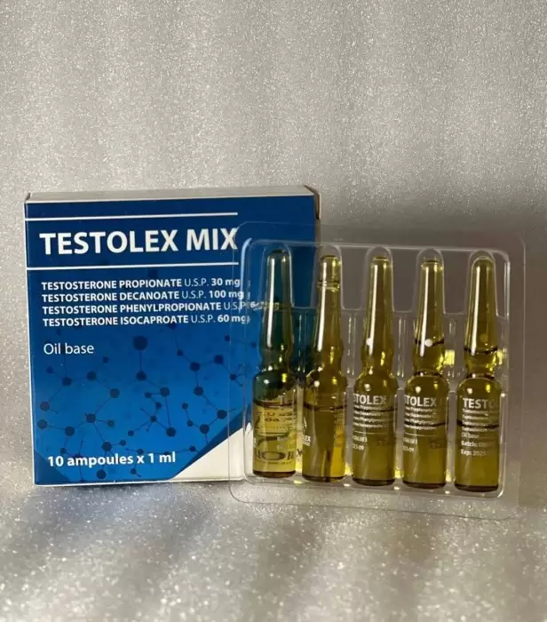 Mix of 3 Testosterone 250mg/ml - цена 10 ампул BIOLEX