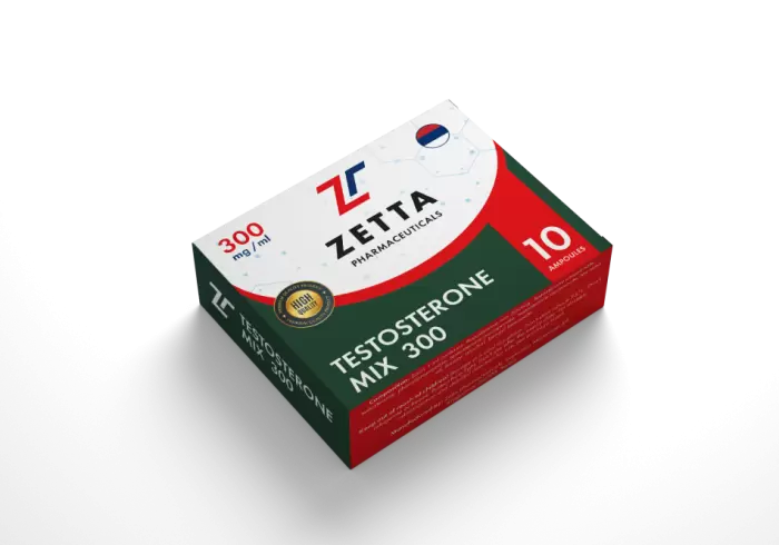 Zetta testosterone Mix 300mg/ml - цена за 10 ампул
