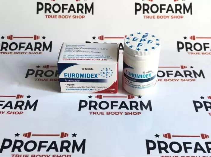 Анастрозол EPF EUROMIDEX 1MG/TAB - ЦЕНА ЗА 50ТАБ