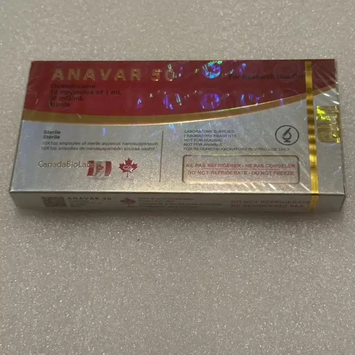 Anavar CanadaBioLabs 50mg/ml 10 ампул