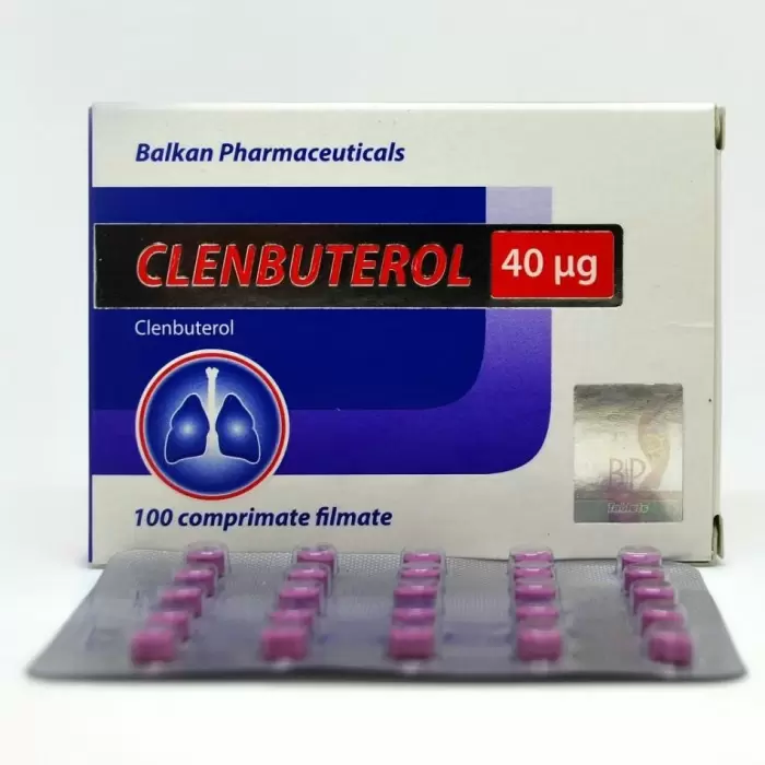CLENBUTEROL 40mkg/таб - цена/100 таб.