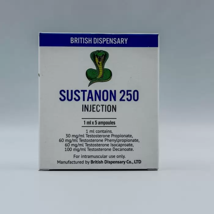 Sustanone British Dispensary 250мг/мл 5 ампул