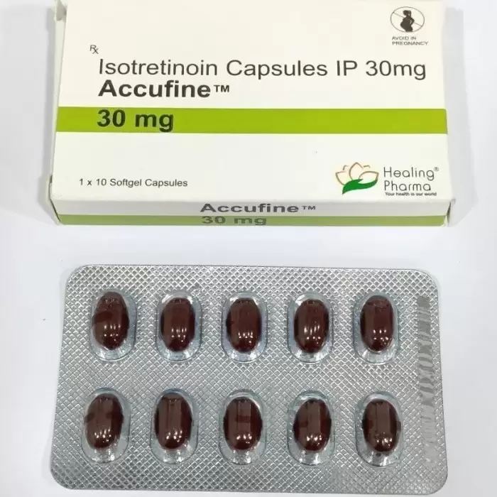 ISOTRETINOIN CAPS 30MG\TAB 10 ТАБ (ПРОТИВ АКНЕ)