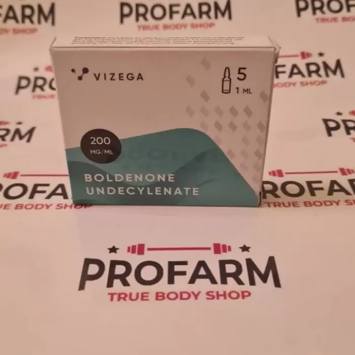 Boldenone U Vizega 5 ампул 200мг/мл