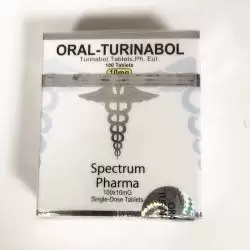 ORAL-TURINABOL Spectrum Pharma new10мг/таб 100 таб
