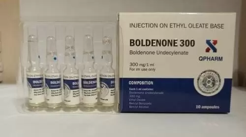 qpharm boldenone 300mg/ml - цена за 1 амп