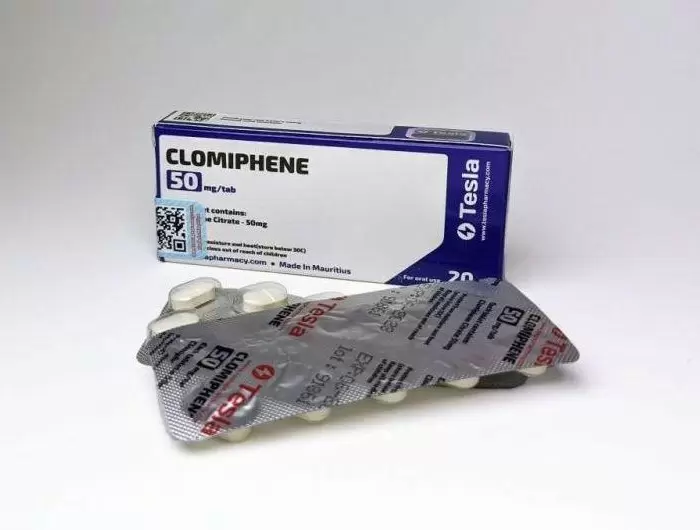 CLOMIPHENE 50mg/tab - ЦЕНА ЗА 10ТАБ