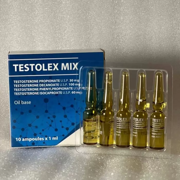Mix of 3 Testosterone 250mg/ml - цена 10 ампул BIOLEX
