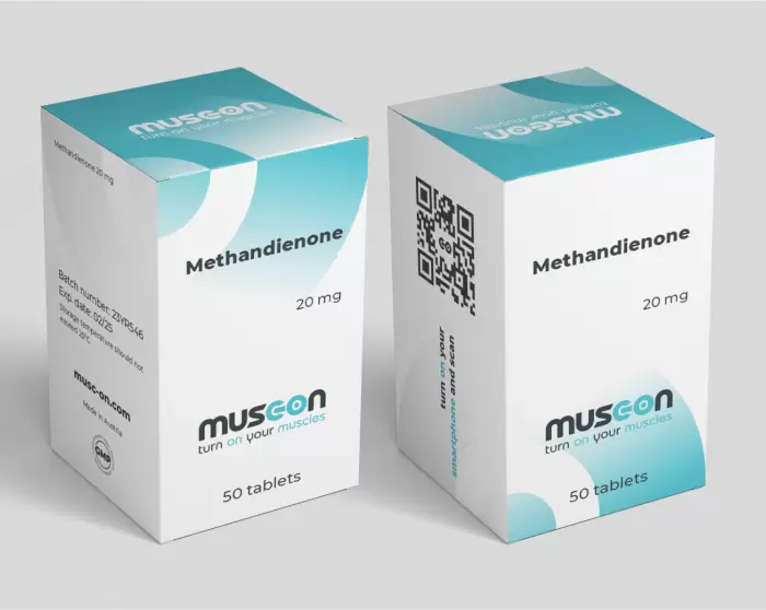 Musc-on Methandienone 20 mg/tab цена за 50 таб