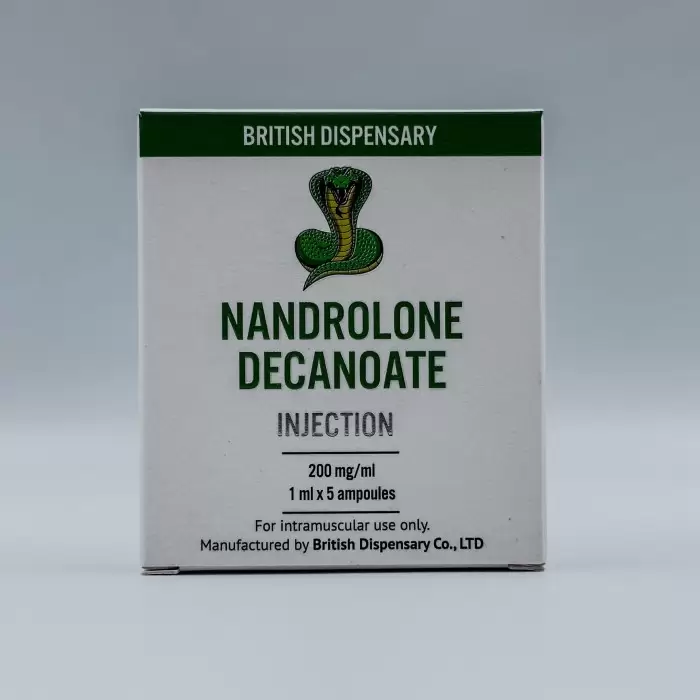 Nandrolone D British Dispensary 200мг/мл 5 ампул