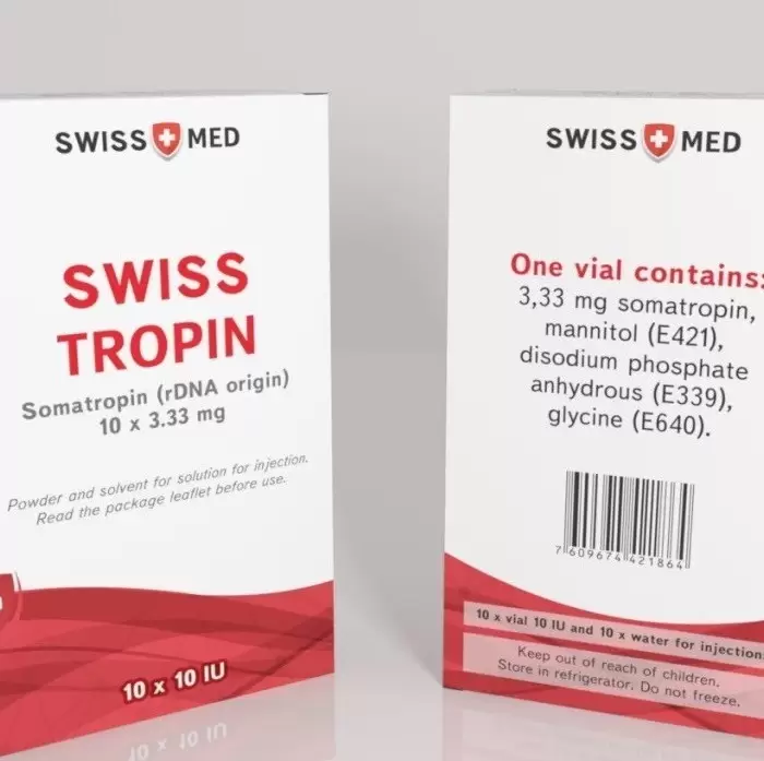 Гормон роста SwissTropin 100ед сухого гр