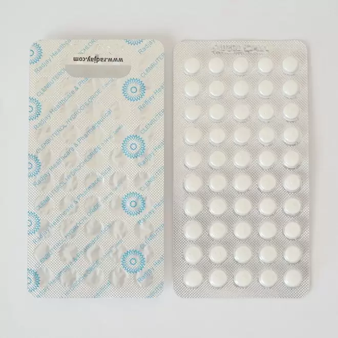 CLENBUTEROL HYDROCHLORIDE 0.04МГ (Radjay) - цена за 100ТАБ.