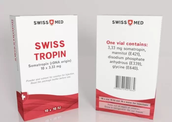 Гормон роста SwissTropin 100ед сухого гр