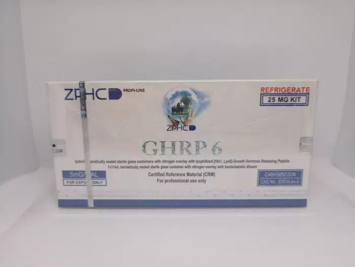 GHRP-6 ZPHC new 5 мг/виала 25 мг