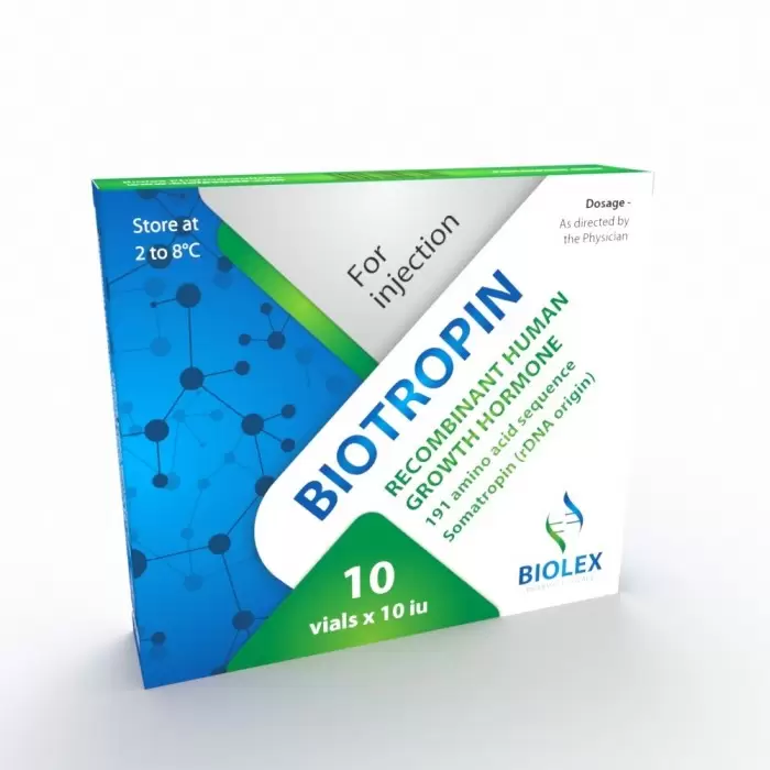 Biotropin HGH 100ед гормона роста Biolex